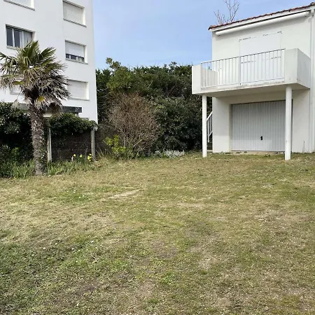 Maison Face Mer Avec Grande Terrasse, Studio Independant Et Parking Prive - Plage Du Pigeonnier - Fr-1-494-166 Semesterbostad *